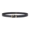 NILI LOTAN Louise Slim Leather Belt -Fashion Jewelry & Accessories 0400019099220 BLACK