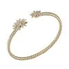 Starburst Open Cable Bracelet In 18K Yellow Gold With Diamonds -Fashion Jewelry & Accessories 0400019112794 GOLD