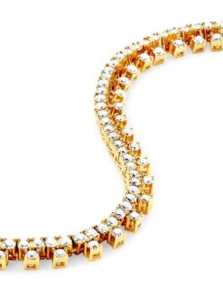 14K Yellow Gold & 2.66 TCW Diamond Dangle Tennis Necklace 9 14K Yellow Gold & 2.66 TCW Diamond Dangle Tennis Necklace -Fashion Jewelry & Accessories 0400019131281 YELLOWGOLD A3