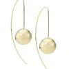 14K Yellow Gold Spherical Drop Earrings -Fashion Jewelry & Accessories 0400019140087 GOLD