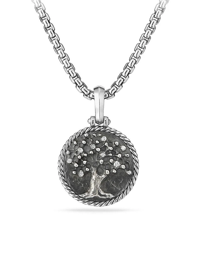 Cable Collectibles Tree Of Life Amulet With Diamonds 3 Cable Collectibles Tree Of Life Amulet With Diamonds
