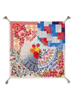 Johnny Was Tango Floral Silk Scarf -Fashion Jewelry & Accessories 0400019201144 MULTI A1