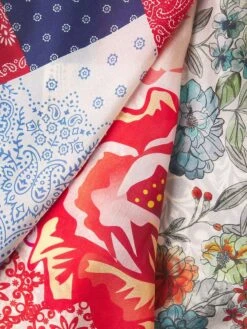 Johnny Was Tango Floral Silk Scarf -Fashion Jewelry & Accessories 0400019201144 MULTI A6