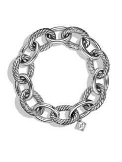 Oval Extra-Large Link Bracelet -Fashion Jewelry & Accessories 0400019296656 SILVER A1