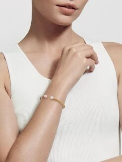 Solari Bead Color Bracelet In 18K Yellow Gold With Gold Domes -Fashion Jewelry & Accessories 0400019327111 GOLDDOME A4