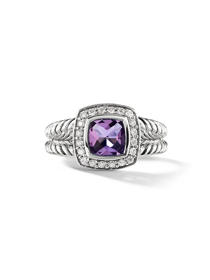 Petite Albion® Ring With Pavé Diamonds 4 Petite Albion® Ring With Pavé Diamonds - Image 2