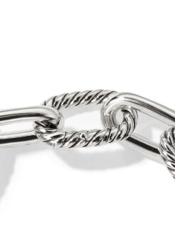 Madison Chain Medium Bracelet With 18K Bonded Yellow Gold/11mm -Fashion Jewelry & Accessories 0400019346364 SILVER A2