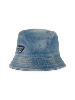 Prada Denim Bucket Hat