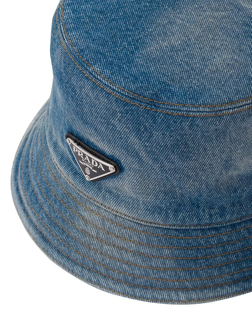 Prada Denim Bucket Hat 6 Prada Denim Bucket Hat - Image 4