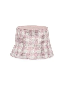 Prada Raffia Bucket Hat