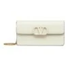 Valentino Garavani Vlogo Signature Grainy Calfskin Wallet With Chain -Fashion Jewelry & Accessories 0400019563216 LIGHTIVORY