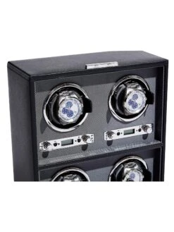 Wolf Viceroy 4-Piece Watch Winder -Fashion Jewelry & Accessories 0400086722085 BLACK A6