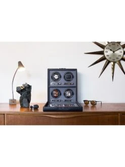 Wolf Viceroy 4-Piece Watch Winder -Fashion Jewelry & Accessories 0400086722085 BLACK A7