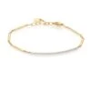 Goa Diamond, 18K Yellow Gold & 18K White Gold Bracelet -Fashion Jewelry & Accessories 0400088332330