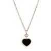 Chopard Happy Hearts 18K Rose Gold, Diamond & Black Onyx Pendant Necklace -Fashion Jewelry & Accessories 0400089255141