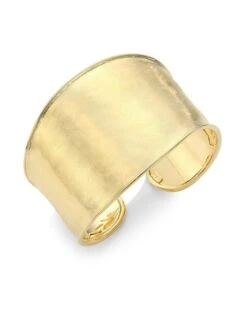 Lunaria 18K Yellow Gold Cuff