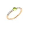 Pomellato M'Ama Non M'Ama Diamond, Peridot & 18K Rose Gold Ring -Fashion Jewelry & Accessories 0400094248238