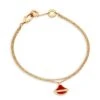 Bvlgari Divas' Dream 18K Rose Gold & Carnelian Pendant Double-Strand Bracelet 2 Bvlgari Divas' Dream 18K Rose Gold & Carnelian Pendant Double-Strand Bracelet -Fashion Jewelry & Accessories 0400096057701 ROSEGOLD
