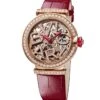 Bvlgari LVCEA 18K Rose Gold, Diamond & Alligator Strap Skeleton Watch -Fashion Jewelry & Accessories 0400098647551