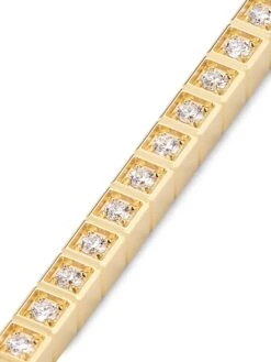 Chopard Collier Ice Cube Diamond & 18K Yellow Gold Necklace -Fashion Jewelry & Accessories 0400098913318 YELLOWGOLD A3