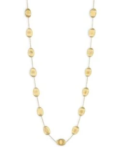 Lunaria 18K Yellow Gold Long Necklace