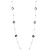 Lollipop Sterling Silver & Triplet Ball And Stone Multi-Station Necklace -Fashion Jewelry & Accessories 0400099271751 SILVER