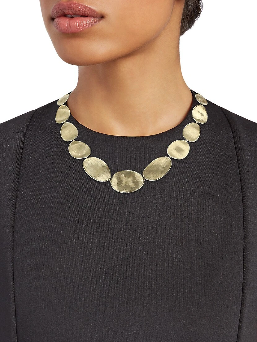 Lunaria 18K Yellow Gold Necklace 4 Lunaria 18K Yellow Gold Necklace - Image 2