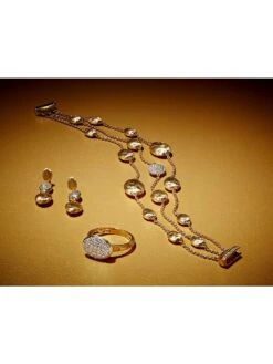 Siviglia Diamond & 18K Yellow Gold Triple-Drop Earrings -Fashion Jewelry & Accessories 0416288736362 A10