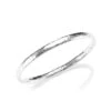 Classico Narrow Sterling Silver Flat Hammered Bangle Bracelet 2 Classico Narrow Sterling Silver Flat Hammered Bangle Bracelet -Fashion Jewelry & Accessories 0426115902754 SILVER