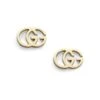 Gucci 18K Yellow Gold Double G Earrings