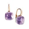 Pomellato Nudo Two-Tone 18K Gold & Amethyst Earrings -Fashion Jewelry & Accessories 0465929789861 NOCOLOR