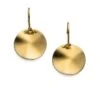 Glamazon Sculptural Metal 18K Yellow Gold Mini Wavy Disc Drop Earrings 1 Glamazon Sculptural Metal 18K Yellow Gold Mini Wavy Disc Drop Earrings -Fashion Jewelry & Accessories 0470907338207
