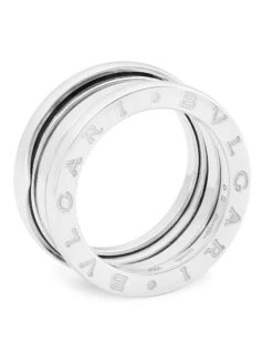 Bvlgari B.zero1 18K White Gold 3-Band Ring -Fashion Jewelry & Accessories 0481729393311 WHITEGOLD A2