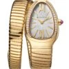 Bvlgari Serpenti Tubogas Yellow Gold & Diamond Single Twist Watch -Fashion Jewelry & Accessories 0481729788767