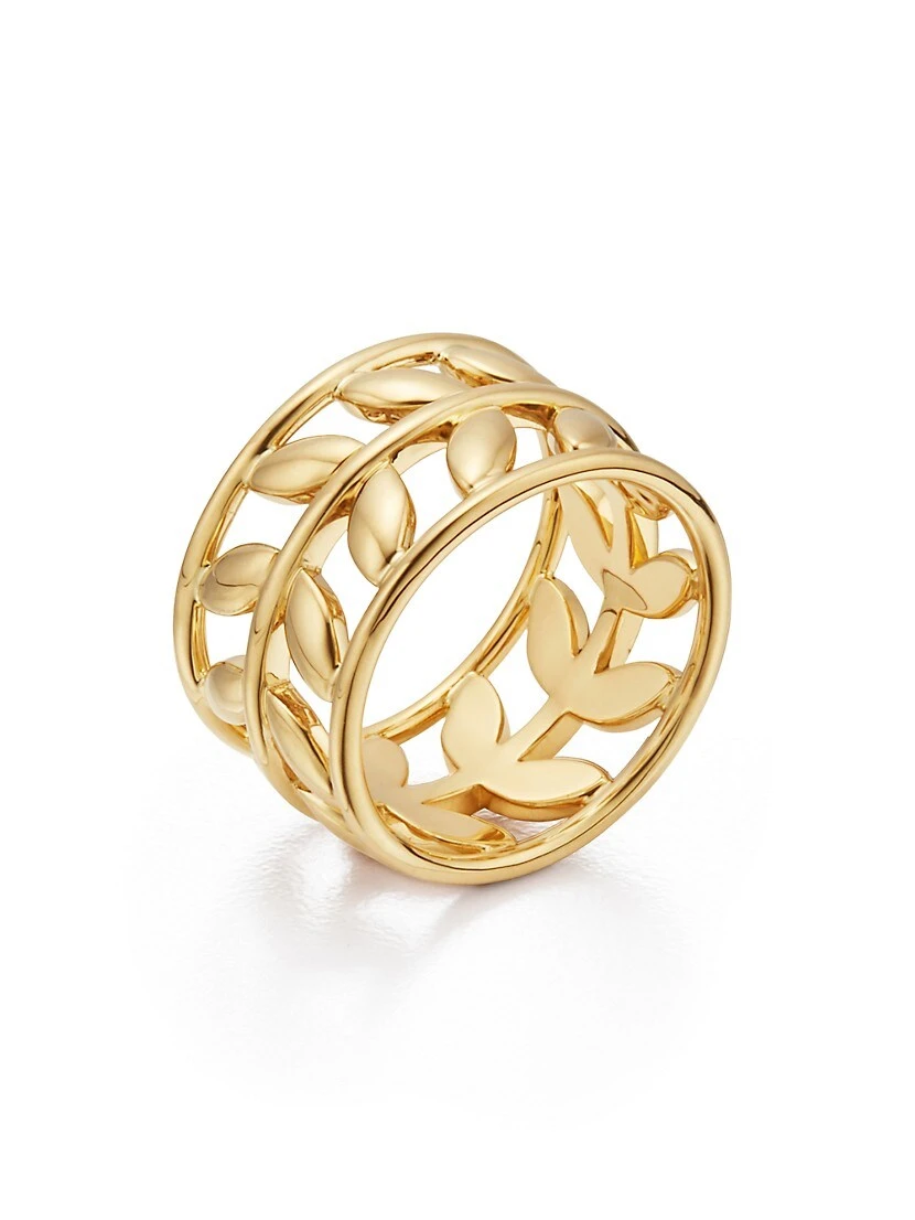 Vine 18K Yellow Gold Ring 3 Vine 18K Yellow Gold Ring