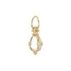 Classic Rock Crystal, Diamond & 18K Yellow Gold Amulet -Fashion Jewelry & Accessories 0482743548627 YELLOWGOLD