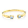 Bella Royal Blue Moonstone, Diamond & 18K Yellow Gold Bracelet -Fashion Jewelry & Accessories 0482754861326 GOLD