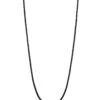 Black Leather Cord Necklace -Fashion Jewelry & Accessories 0482785966199