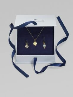 Rock Crystal, Moonstone, Diamond & 18K Yellow Gold Charm Necklace 7 Rock Crystal, Moonstone, Diamond & 18K Yellow Gold Charm Necklace -Fashion Jewelry & Accessories 0482794812234 YELLOWGOLD A2